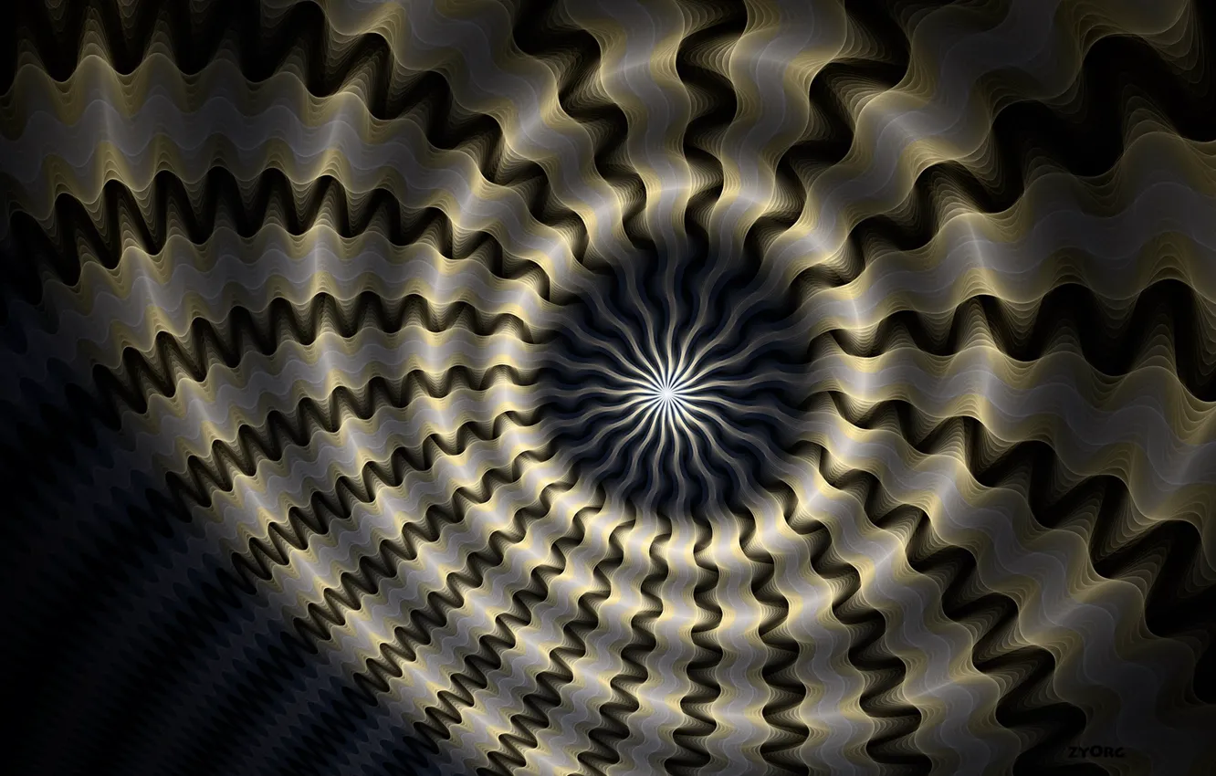 Photo wallpaper rays, grey, pattern