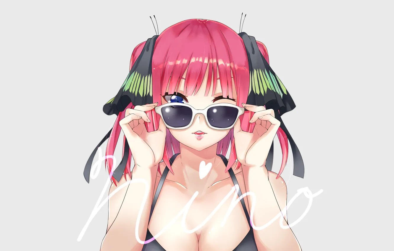 Photo wallpaper kawaii, girl, hot, sexy, pink hair, anime, pretty, babe