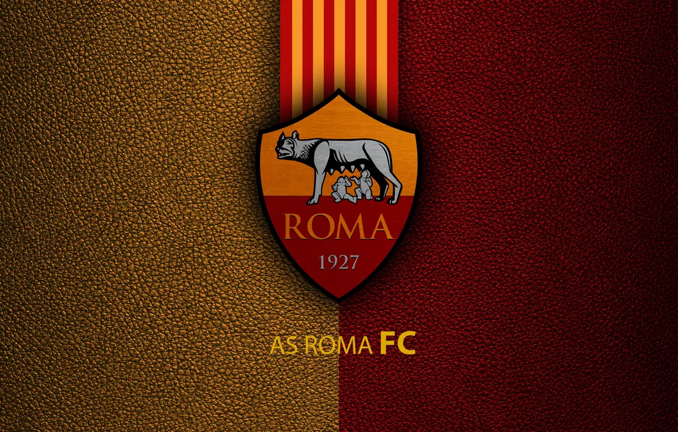 Photo wallpaper wallpaper, sport, logo, football, AS Roma, Italian Seria A