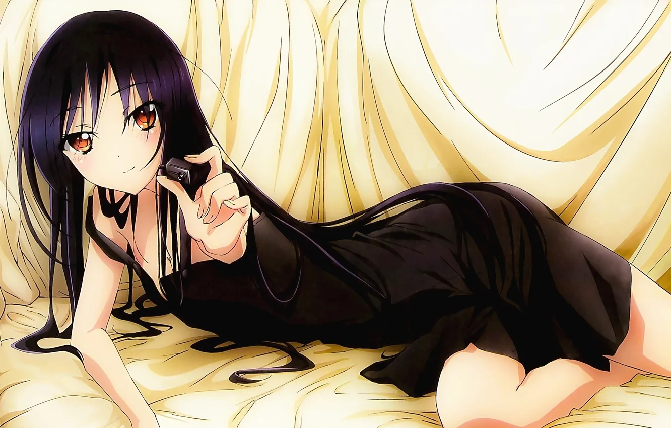 Photo wallpaper girl, anime, art, lies, accel world, my kuroyukih