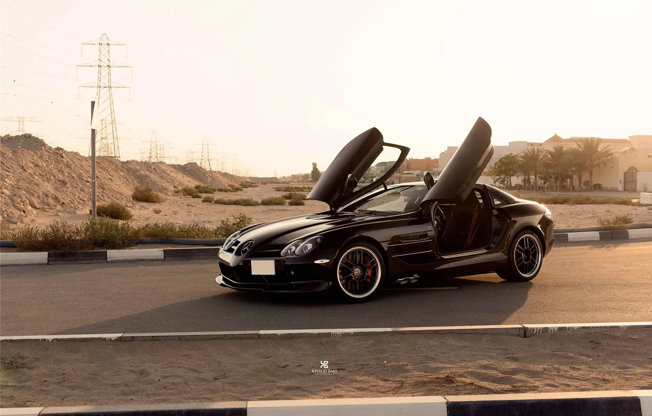 Photo wallpaper car, Mercedes, Supercar