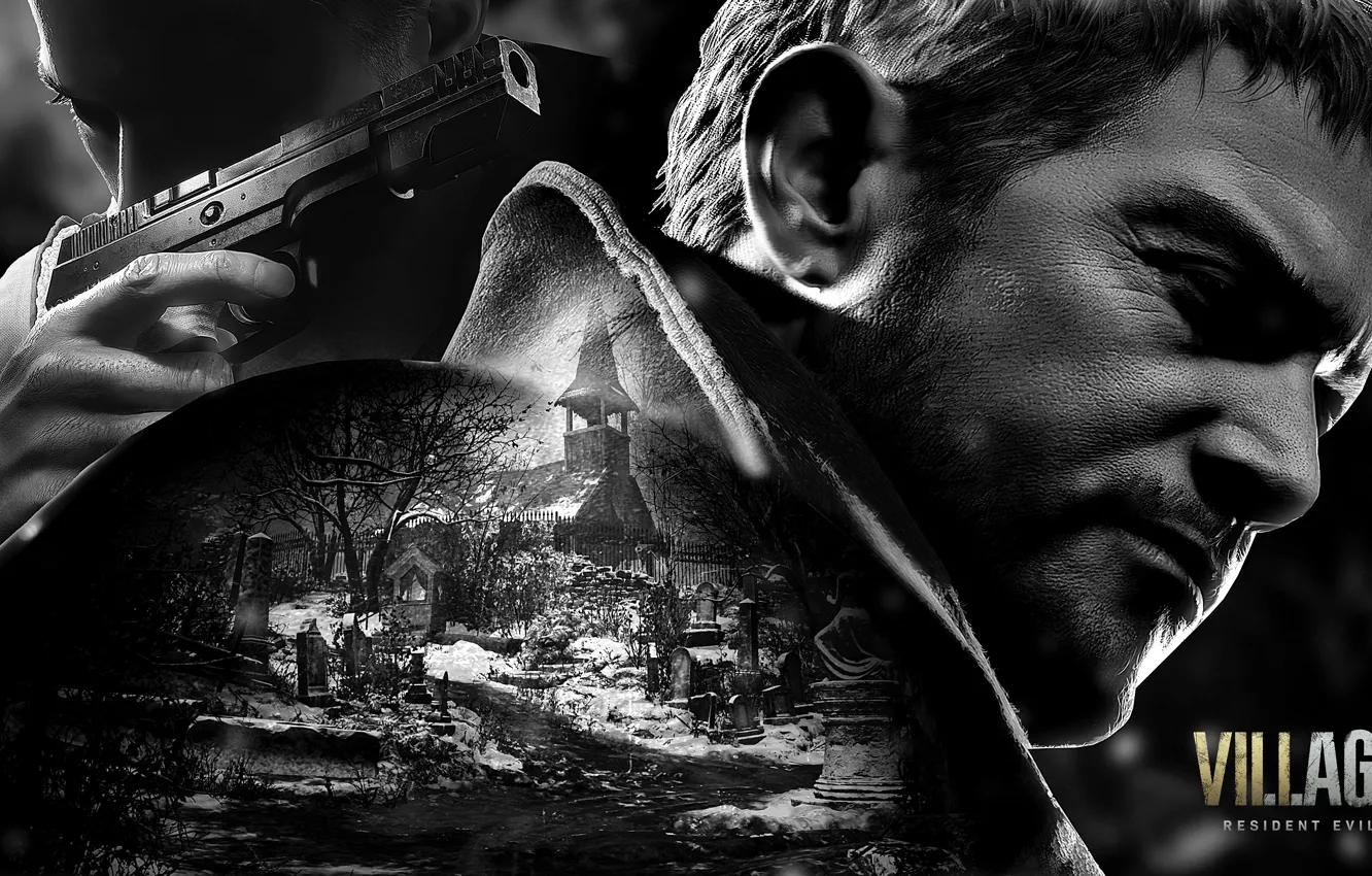 Photo wallpaper Resident Evil, village, Resident Evil 8: Village, Resident Evil Village, Resident Evil 8