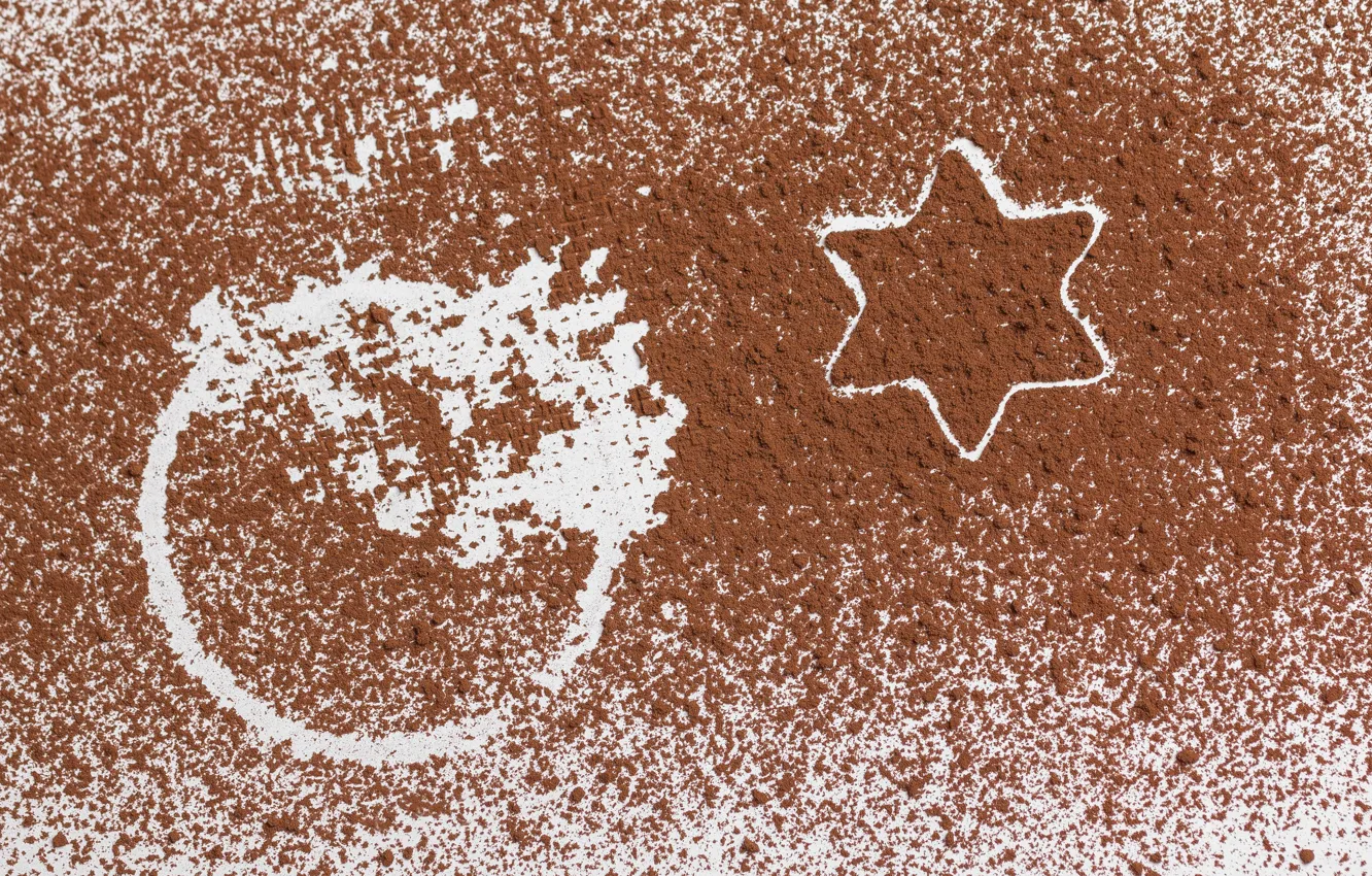 Photo wallpaper space, stars, earth