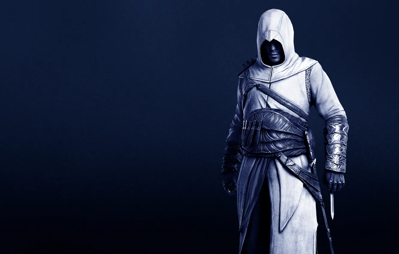 Photo wallpaper darkness, costume, knife, Assassin’s Creed, Assassin's creed