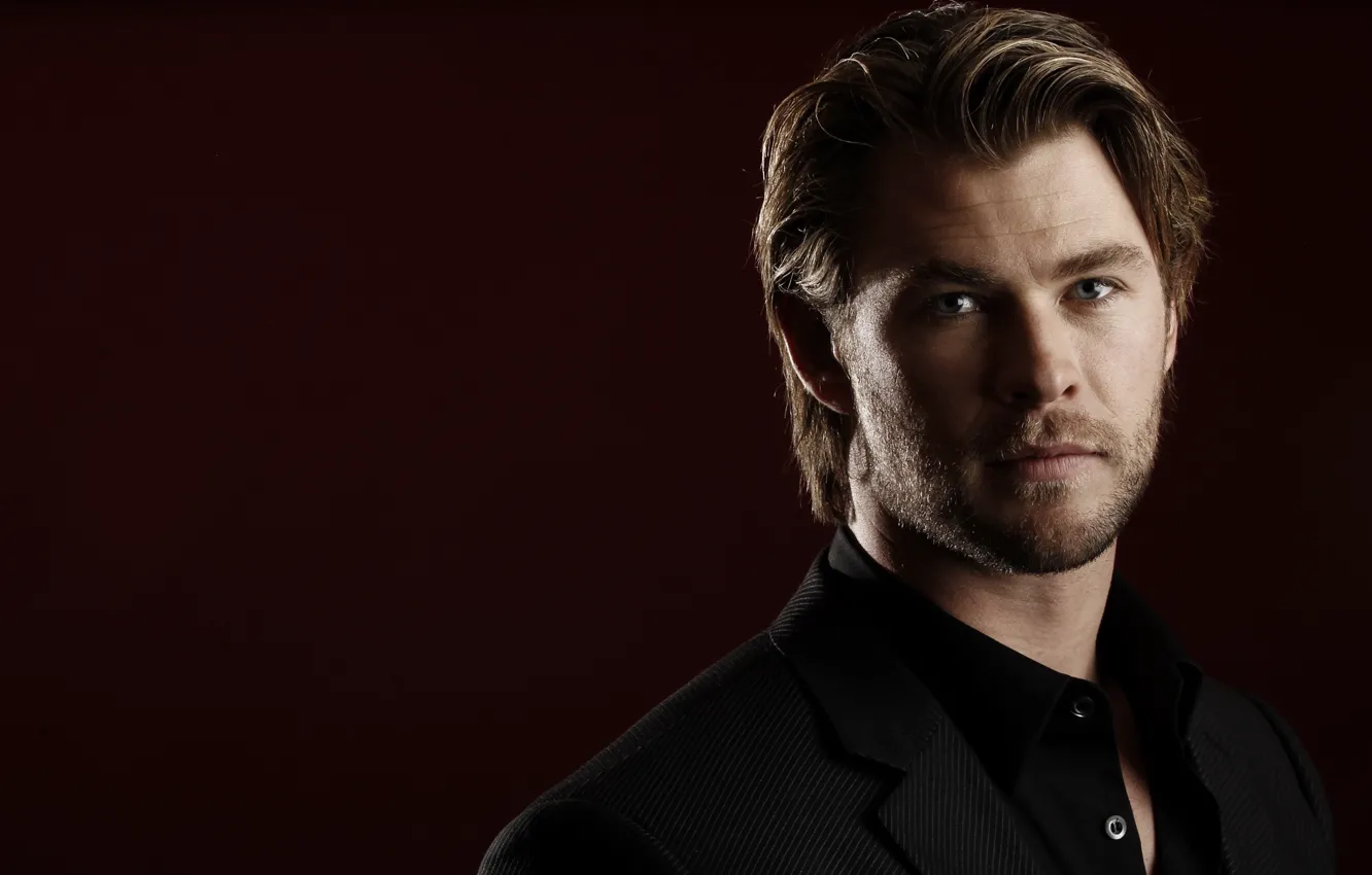 Photo wallpaper photo, Wallpaper, actor, male, bristles, Chris Hemsworth, Chris Hemsworth