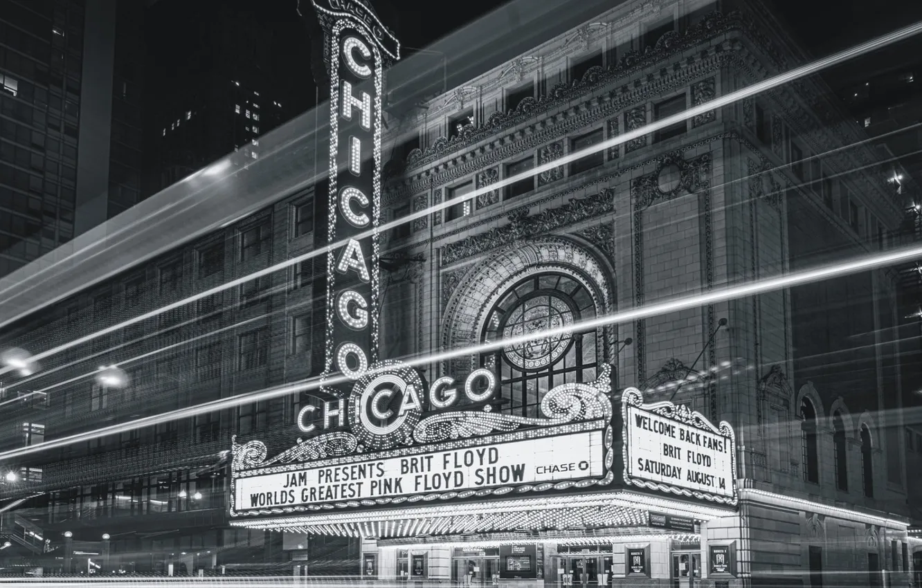 Photo wallpaper city, USA, Chicago, travel