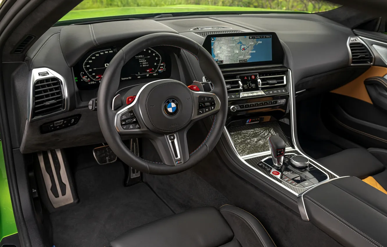 Photo wallpaper coupe, BMW, salon, Coupe, 2020, BMW M8, two-door, M8