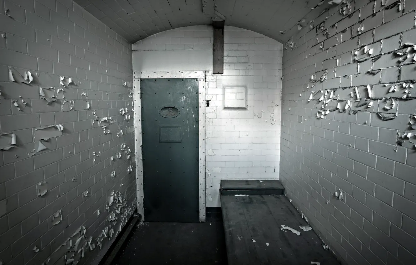 Photo wallpaper interior, camera, prison
