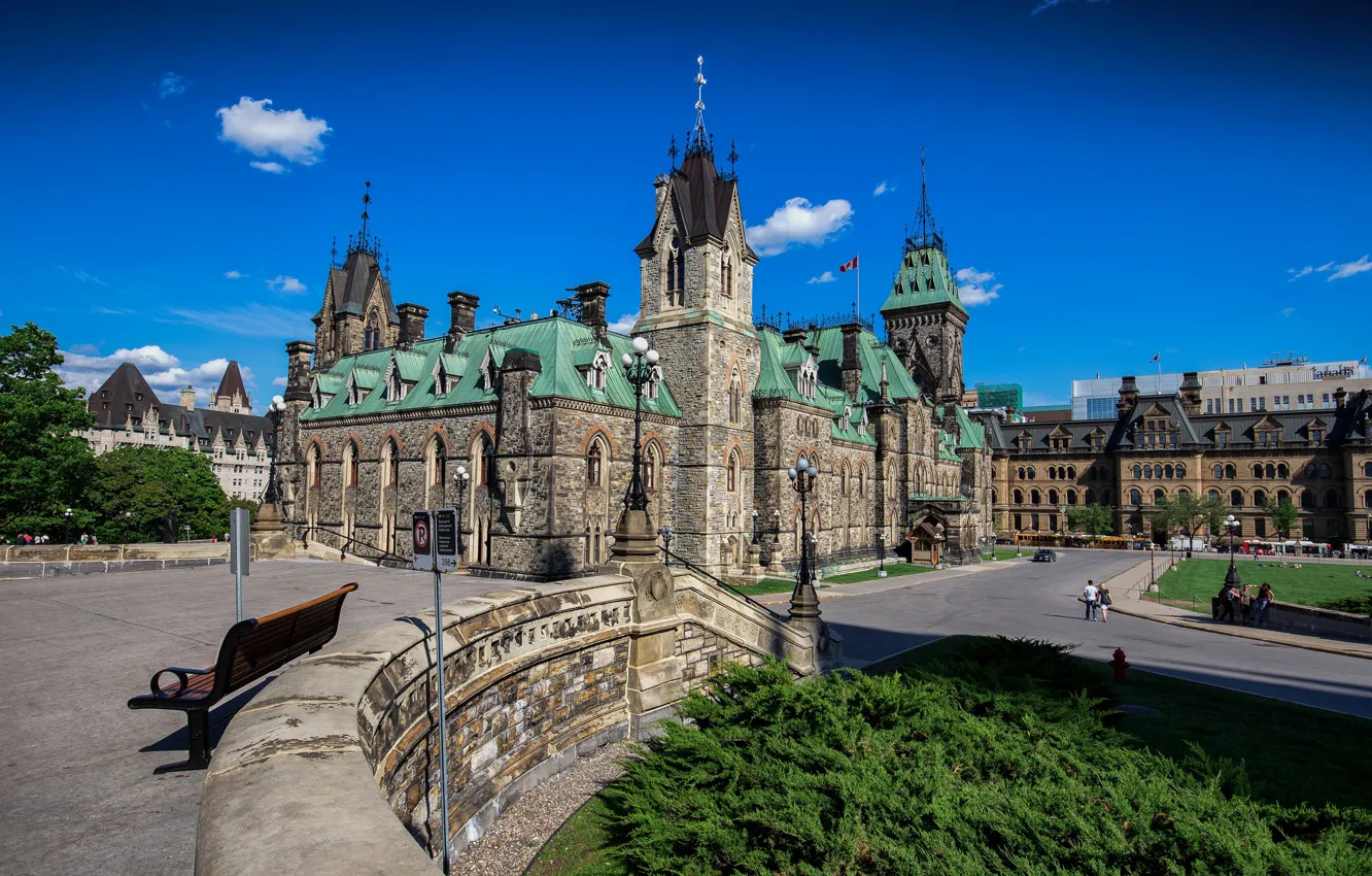 Photo wallpaper Canada, Parliament Hill, Ottawa