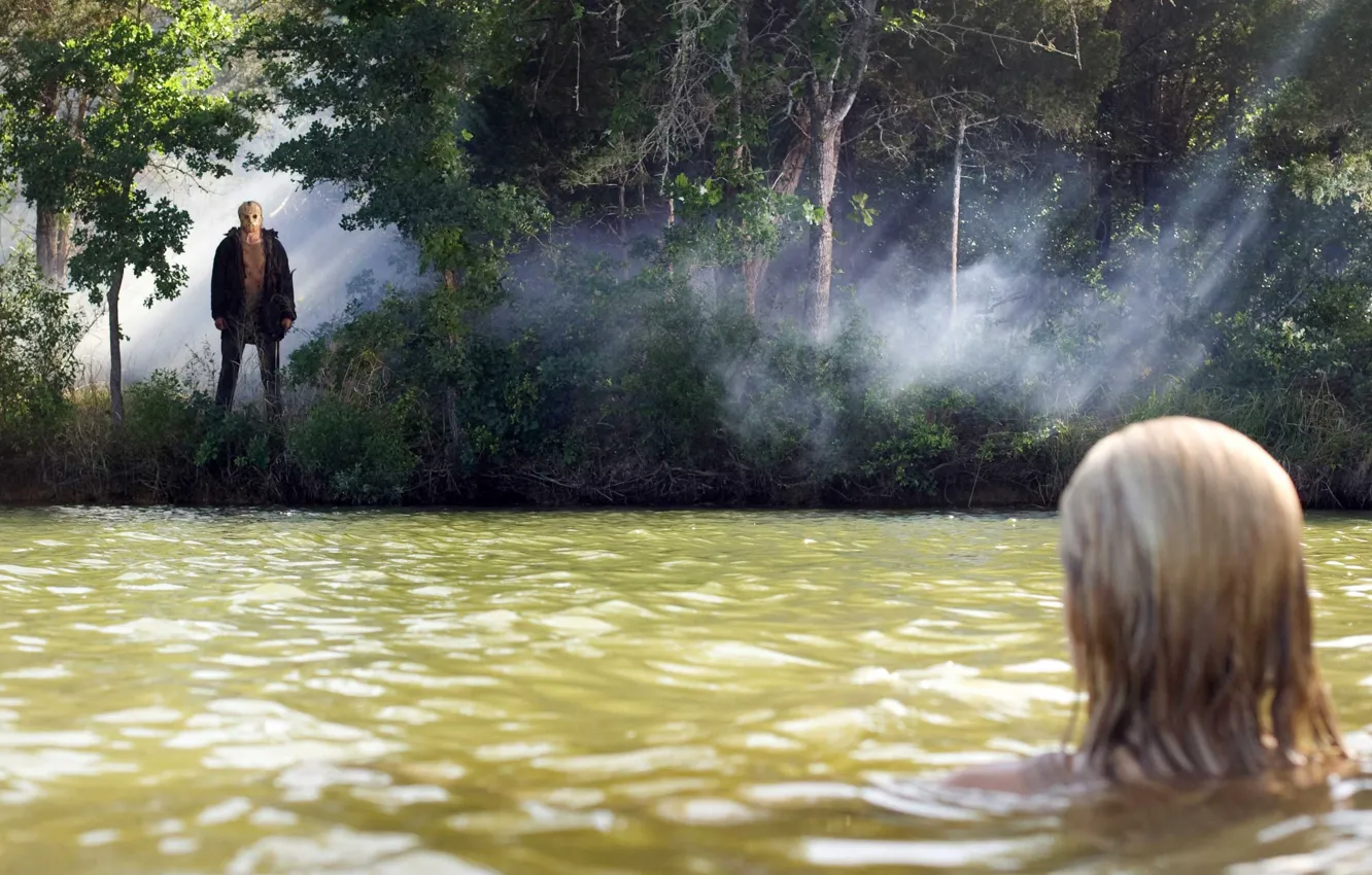 Photo wallpaper bathing, Friday the 13th, Friday the 13th, Jason Voorhees