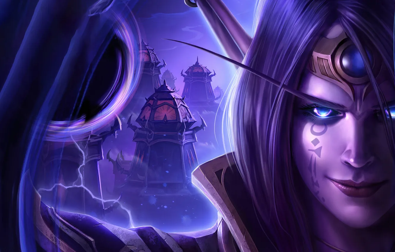 Photo wallpaper abyss, Void, World of WarCraft, The War Within, The War Inside, Xal'atat, Xal'ath