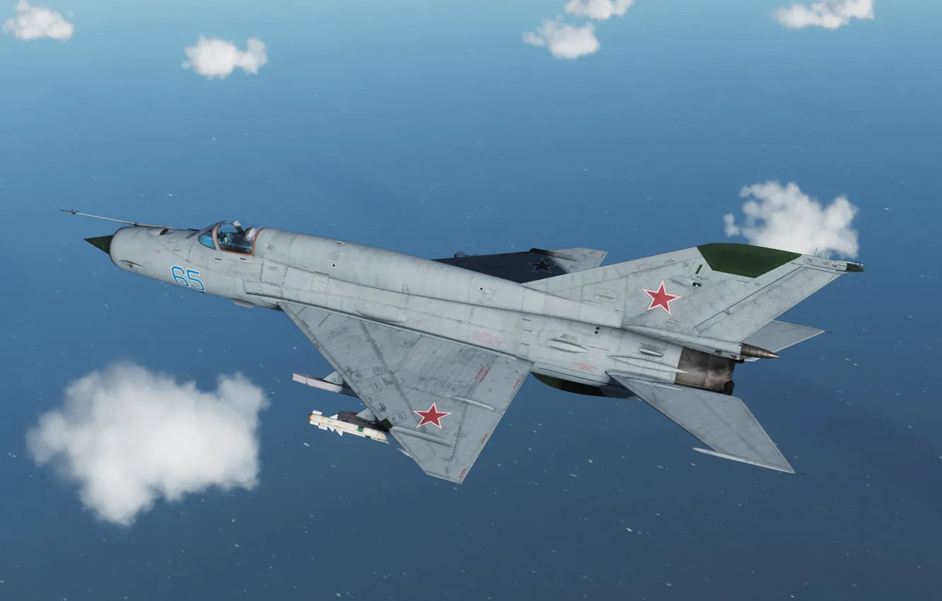 Photo wallpaper OKB MiG, MiG-21bis, Frontline fighter