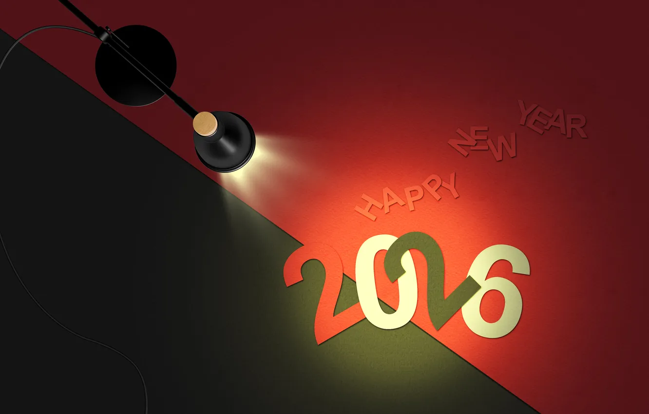 Photo wallpaper New Year, happy new year, 2026 Year