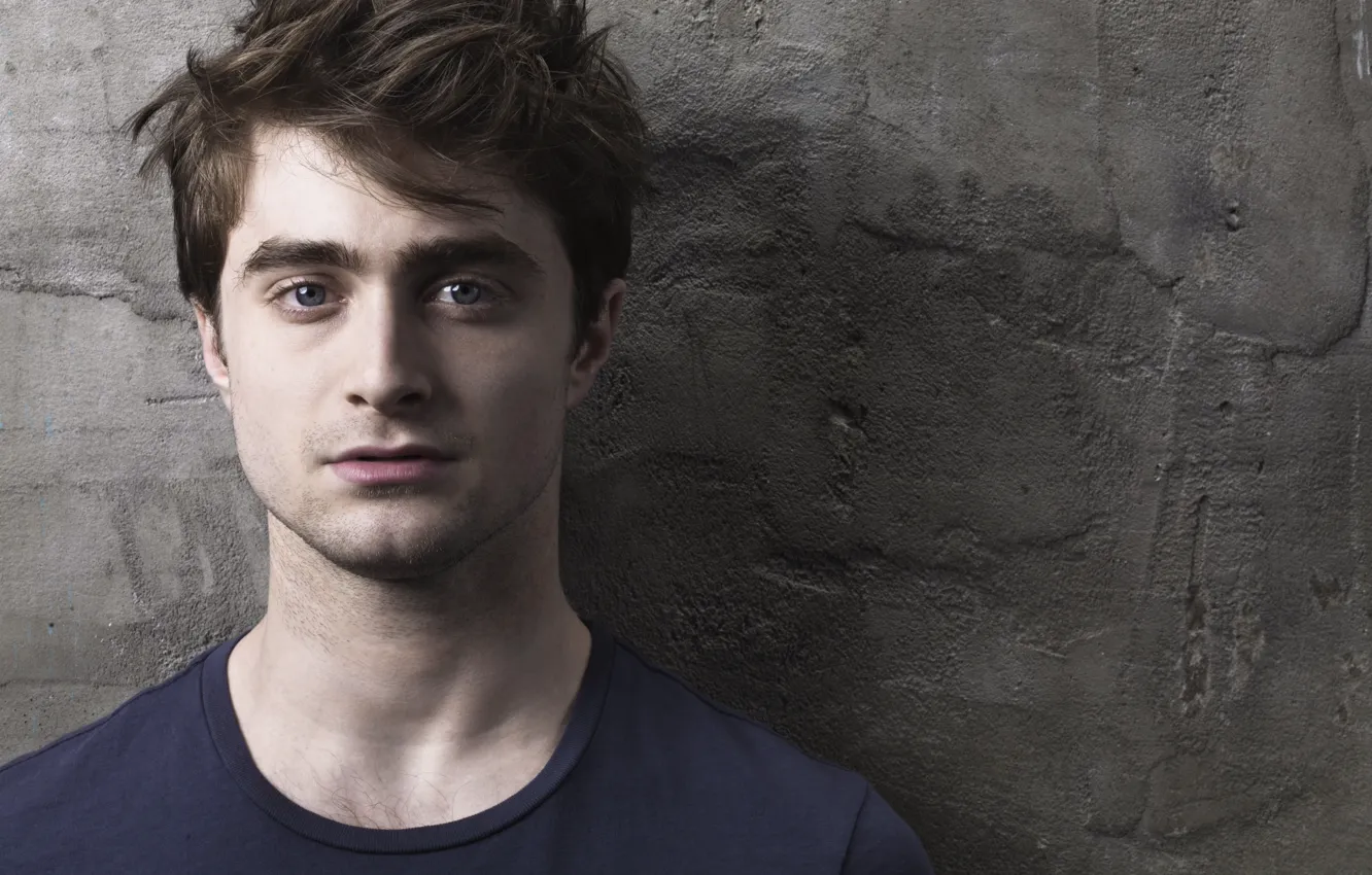 Photo wallpaper eyes, face, Harry Potter, Daniel Radcliffe, Daniel Radcliffe