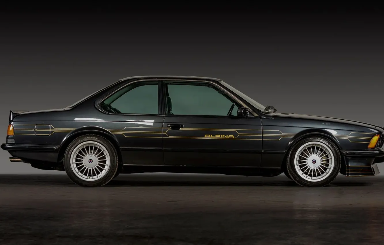 Photo wallpaper BMW, COUPE, TURBO, E24, ALPINA, B7