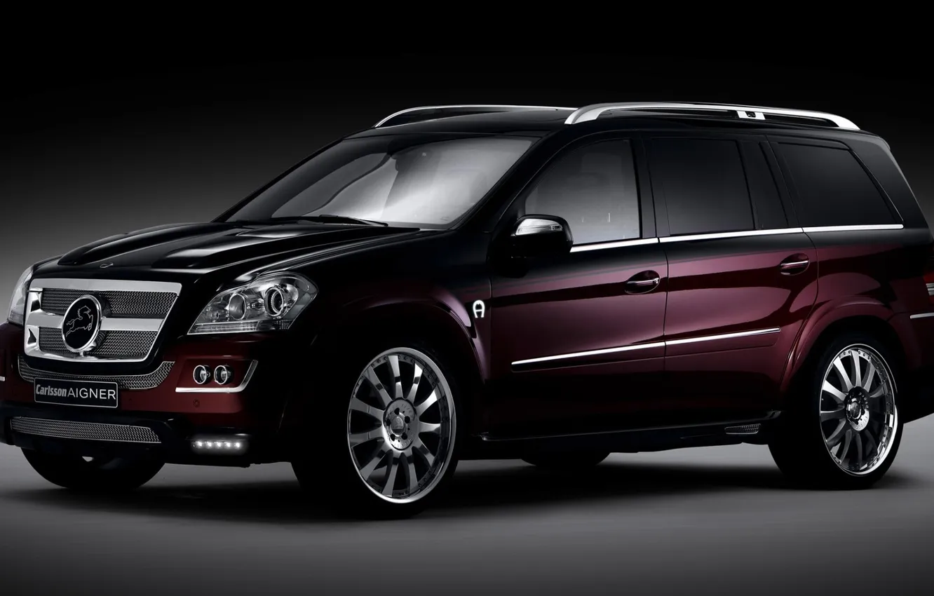 Photo wallpaper Mercedes, tuning, CK55