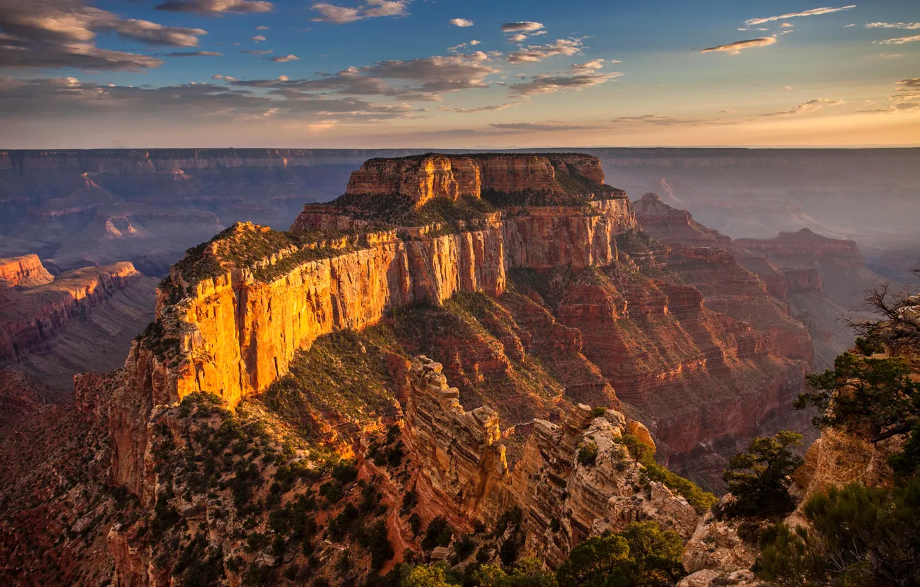 Photo wallpaper mountains, nature, rocks, AZ, USA, The Grand Canyon