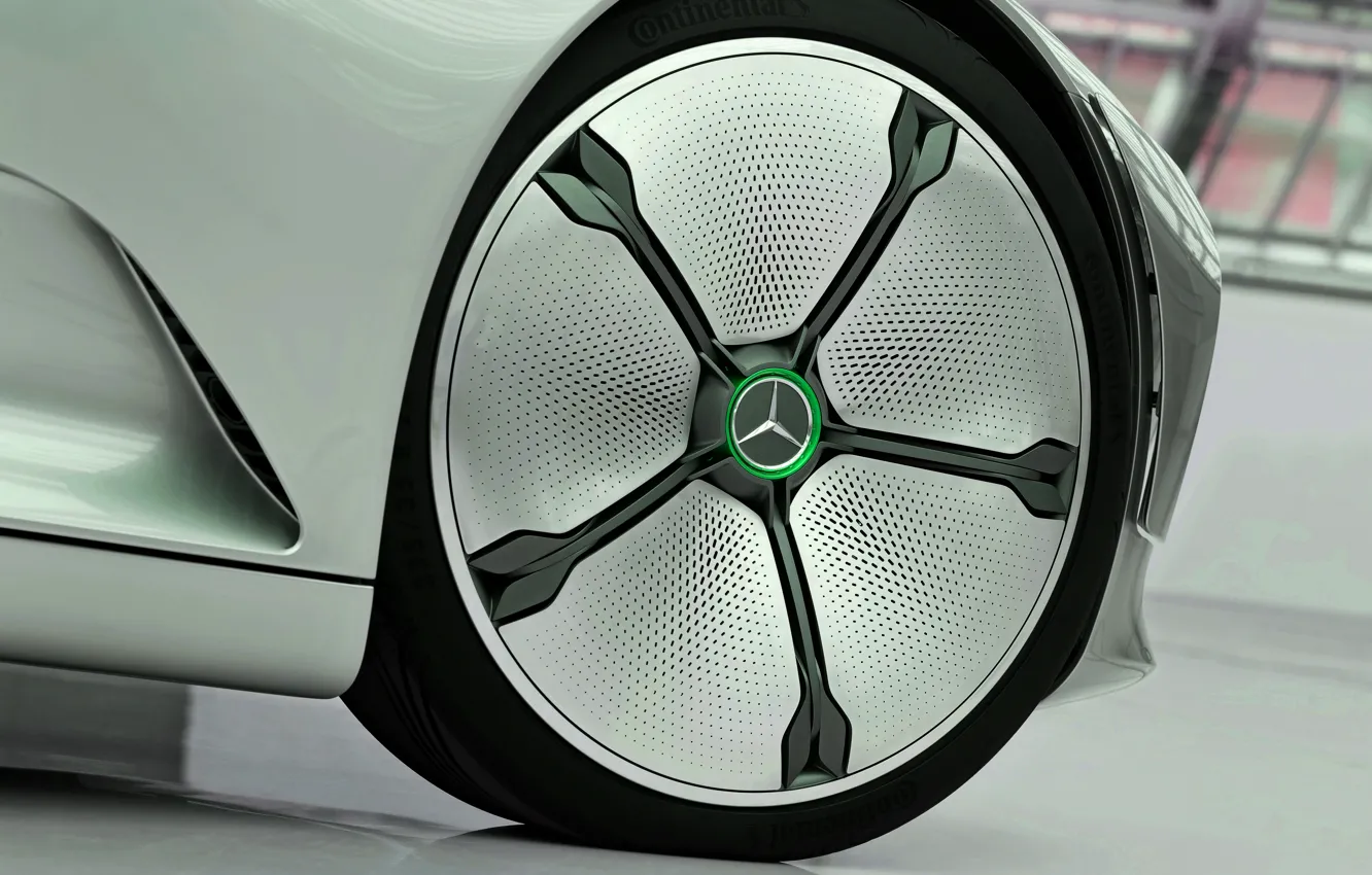 Photo wallpaper Mercedes-Benz, 2015, Intelligent Aerodynamic Automobile, Concept IAA, wheel rim