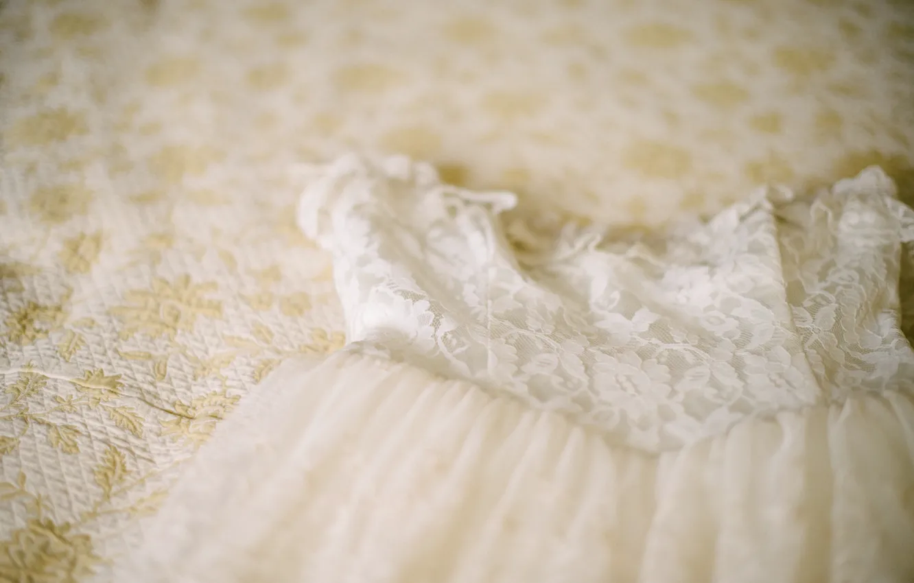Photo wallpaper dress, lace, wedding