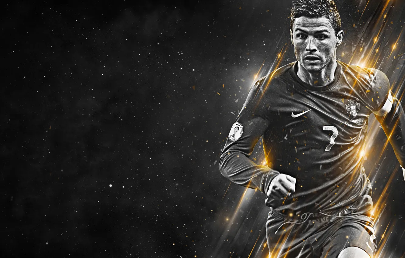 Photo wallpaper star, team, goal, Portugal, Ronaldo, Cristiano, 2015, best forward