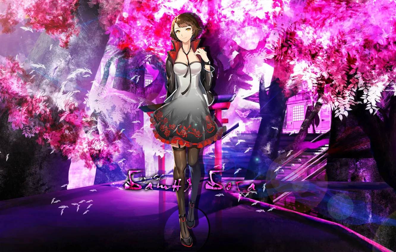 Photo wallpaper road, girl, style, Park, Tower of God, Androssi Zahard