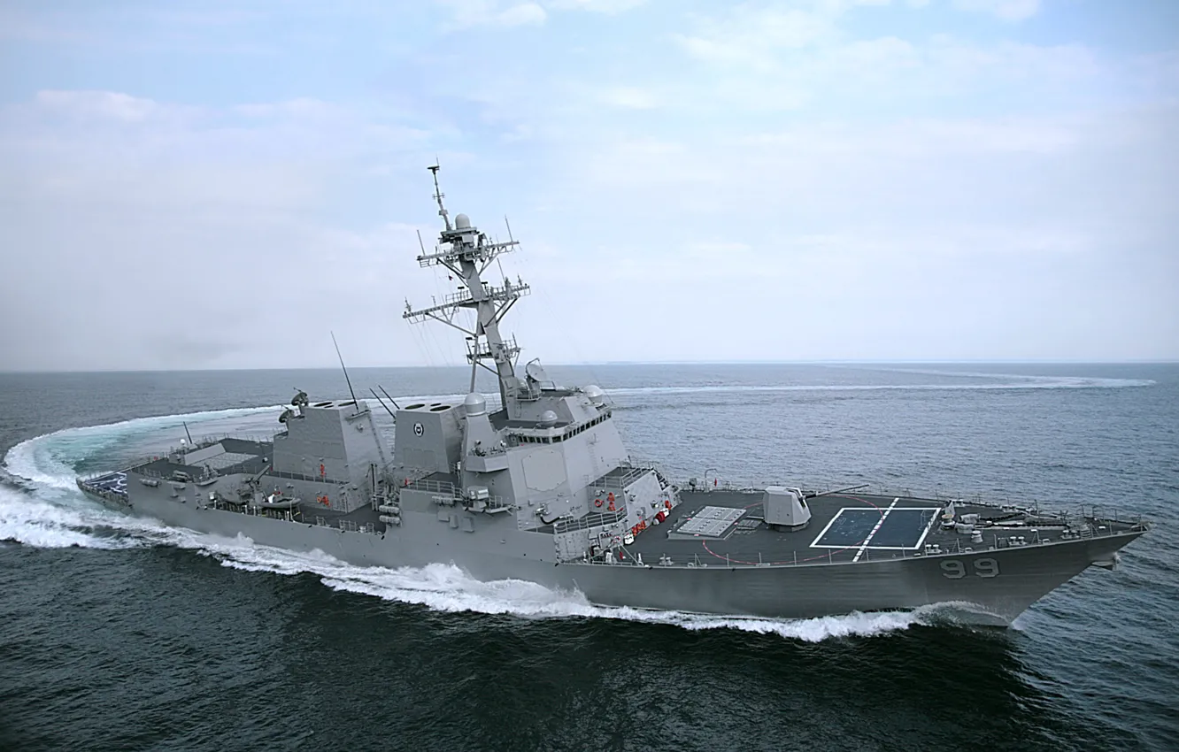 Photo wallpaper squadron, destroyer, USS Arleigh Burke