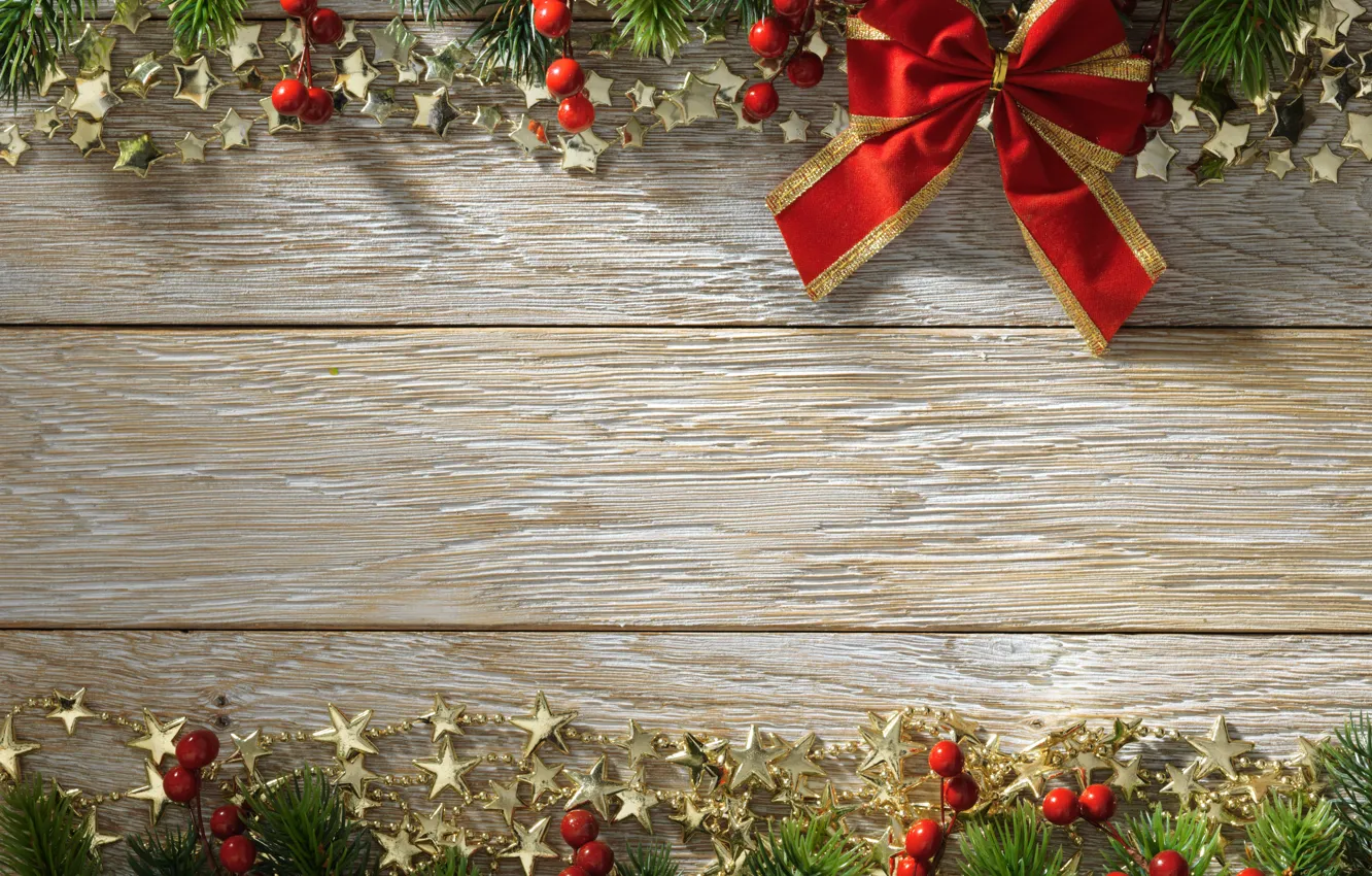 Photo wallpaper tree, New Year, Christmas, wood, merry christmas, decoration, xmas, holiday celebration