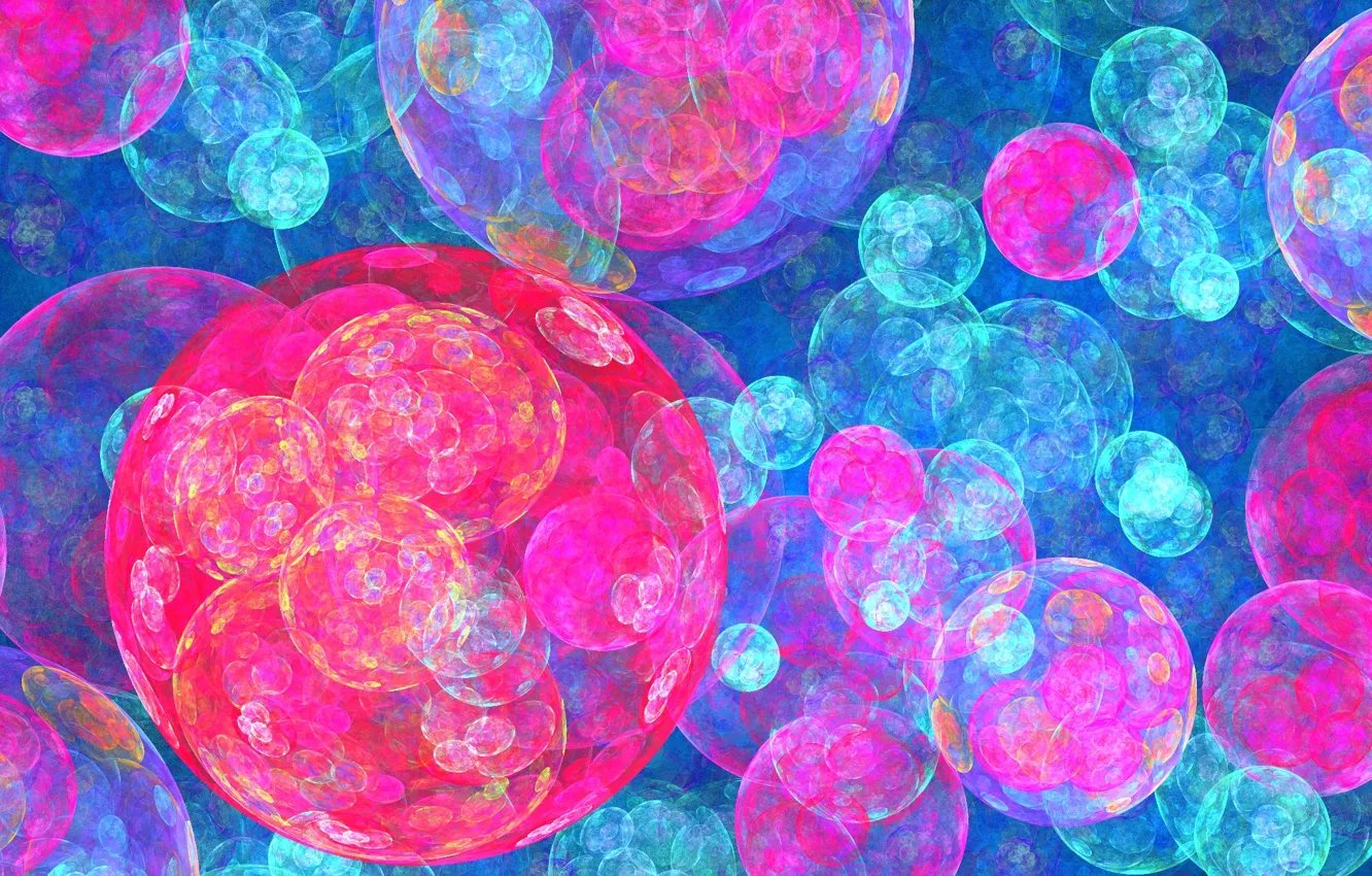 Photo wallpaper balls, circles, abstraction, background, Wallpaper, patterns, figure, ball