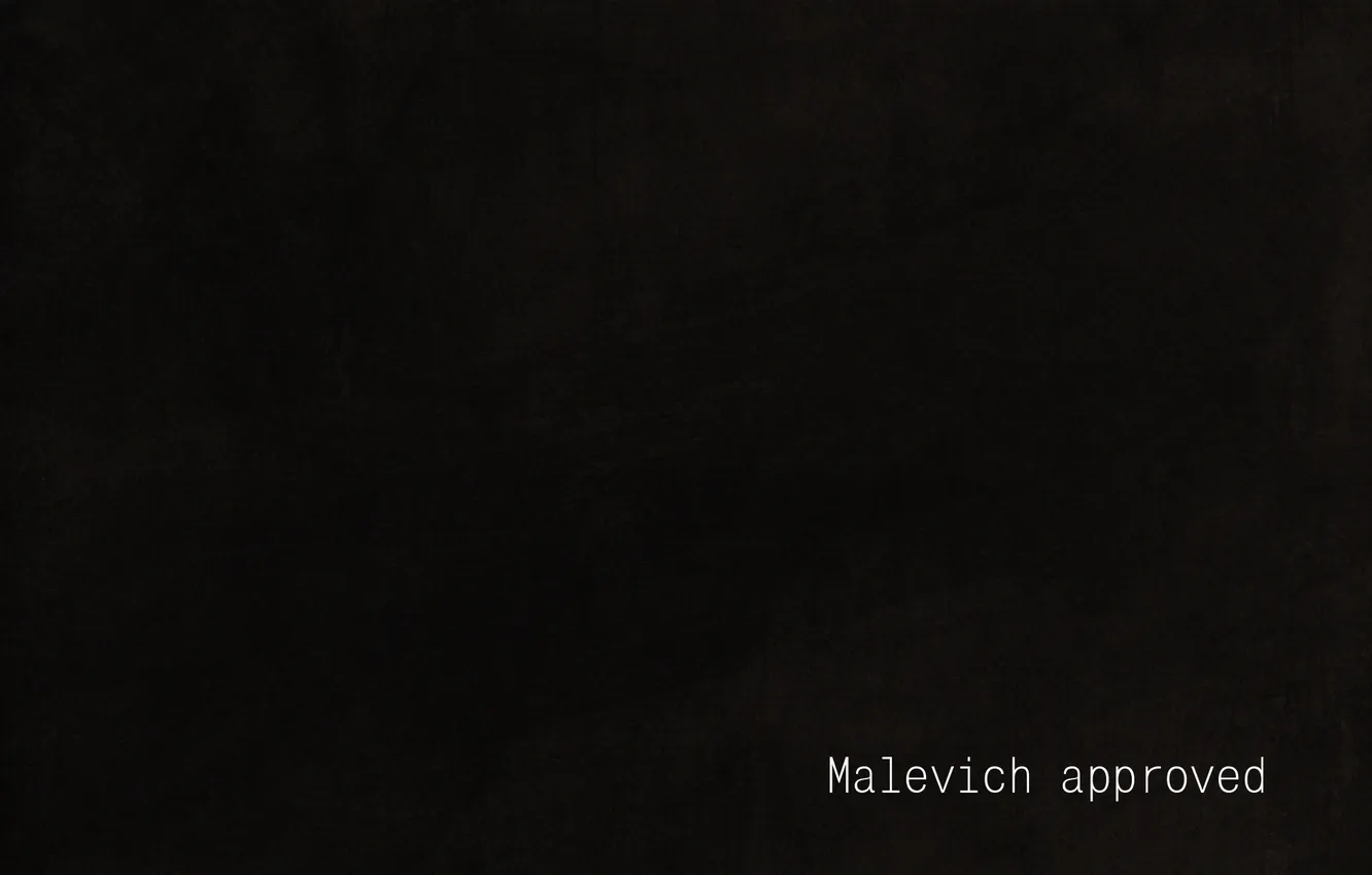 Photo wallpaper minimalism, Malevich, approve