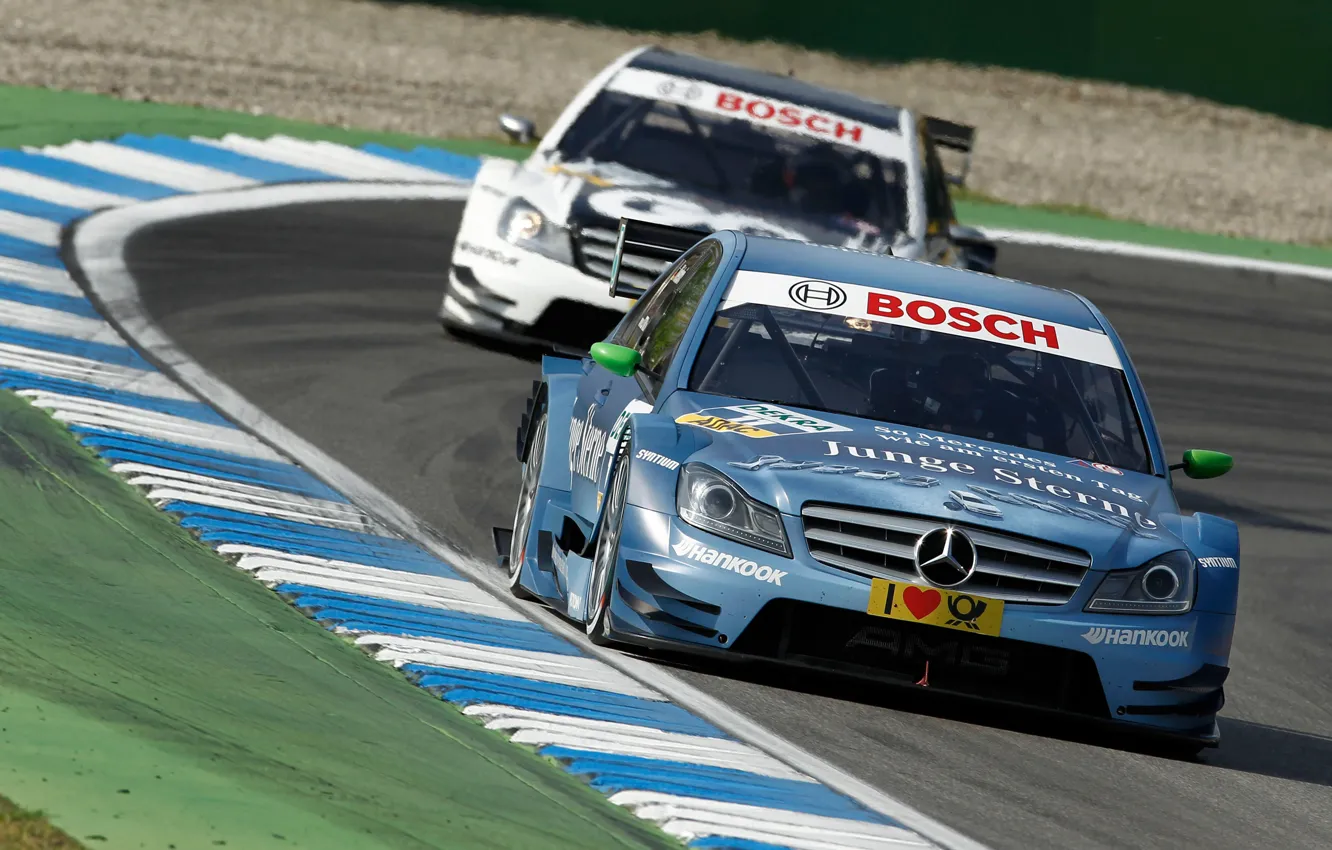 Photo wallpaper AMG, DTM, MERCEDES, BENZ