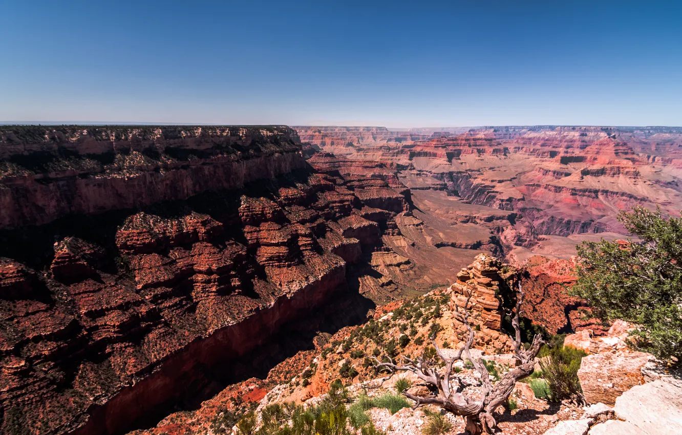 Photo wallpaper mountains, canyon, AZ, USA, USA, Arizona, rocks, canyon