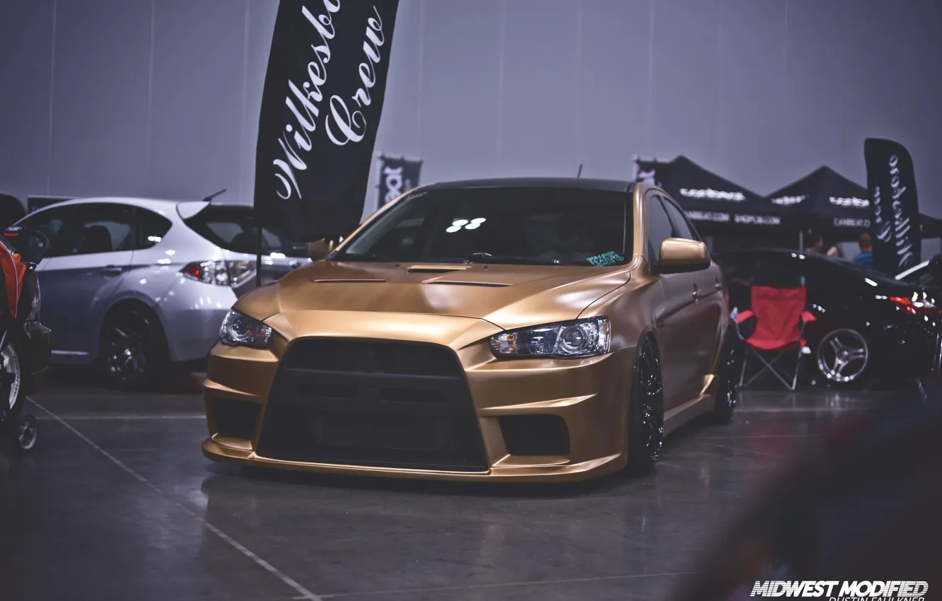 Photo wallpaper Mitsubishi, Lancer, EVO