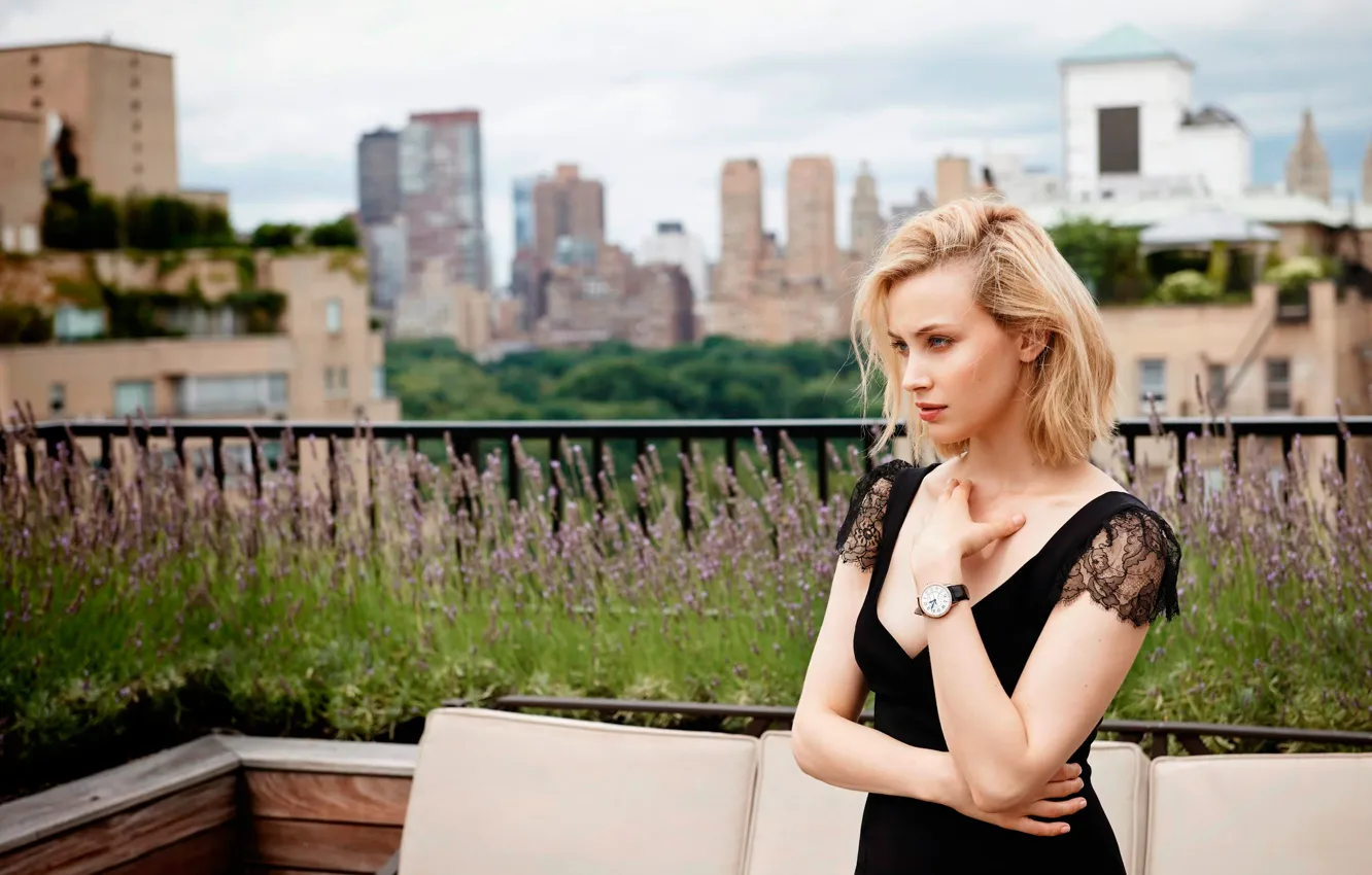 Photo wallpaper photoshoot, brand, Sarah Gadon, Jaeger-LeCoultre
