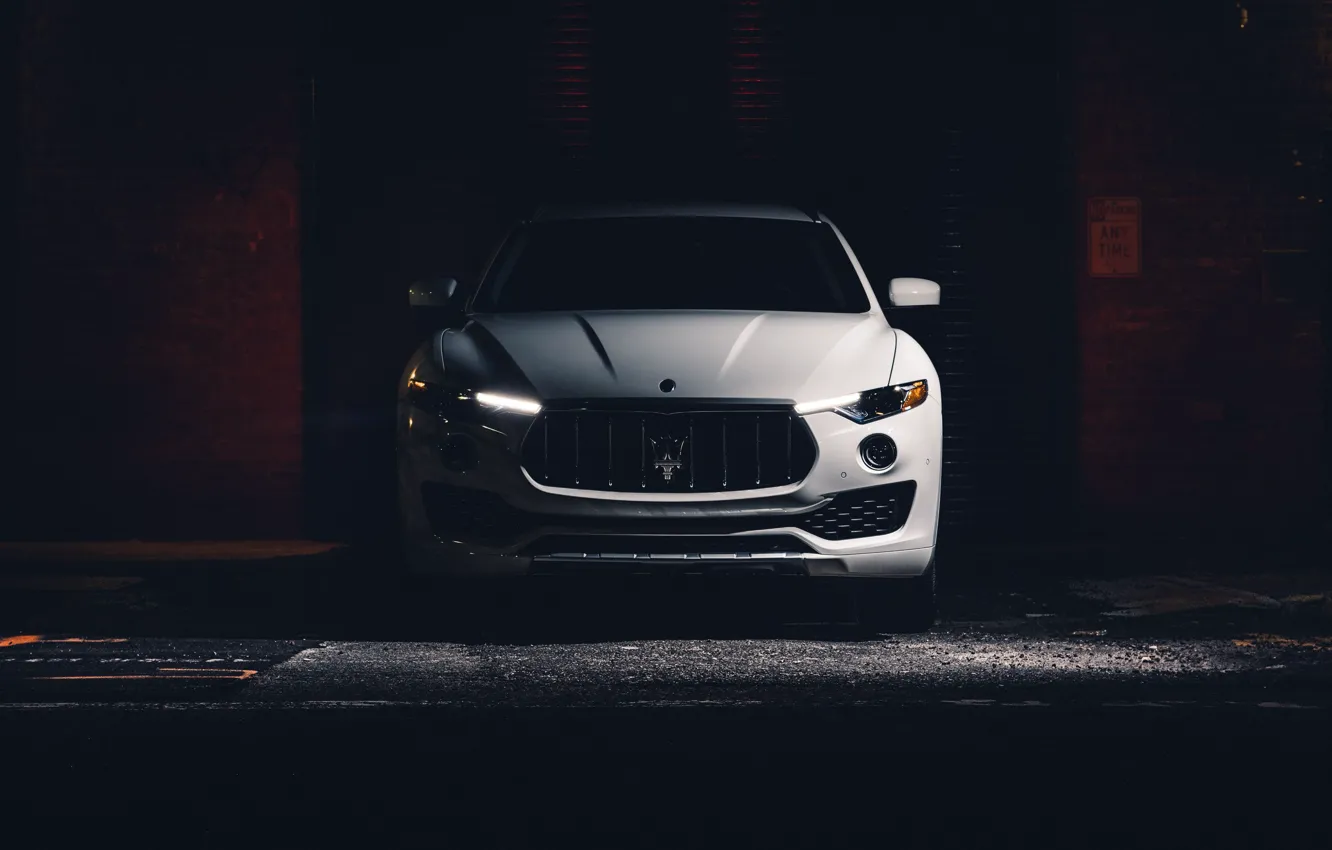 Photo wallpaper Front view, Crossover, Maserati Levante S