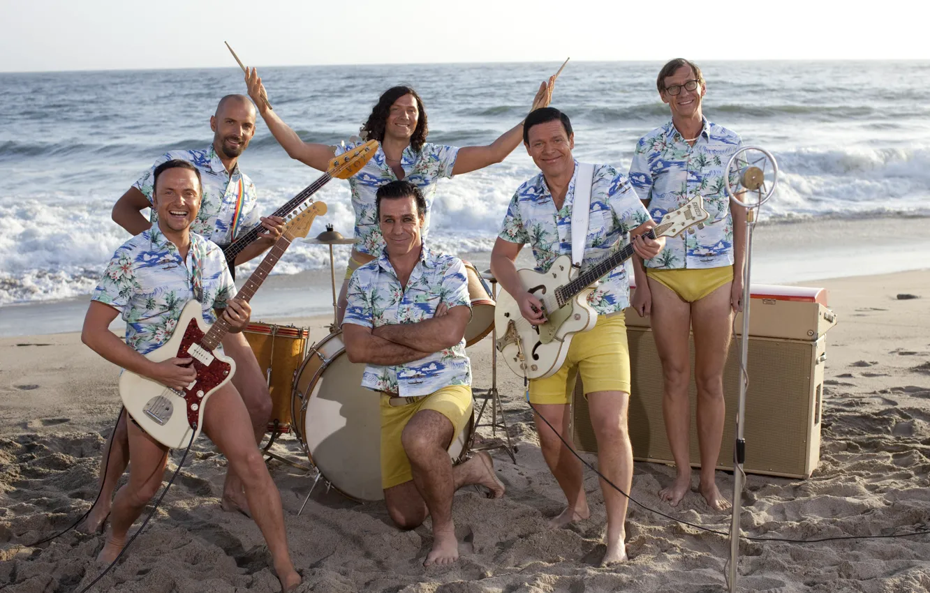 Photo wallpaper metal, Rammstein, metal, Music, Till Lindemann, Richard Z. Kruspe, Paul H. Landers, New German Hardness