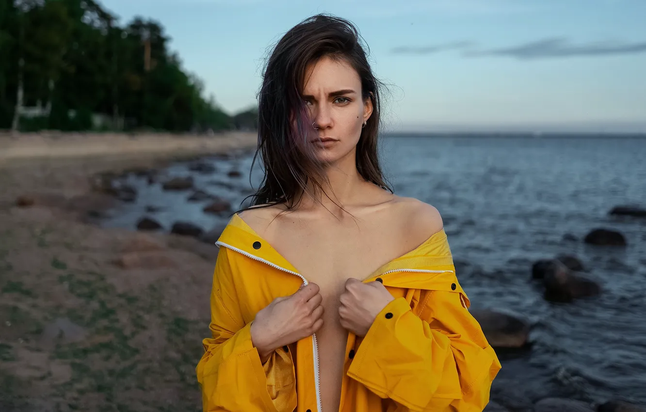 Photo wallpaper girl, Oleg Gritsun, Evgeniya Burmistrova