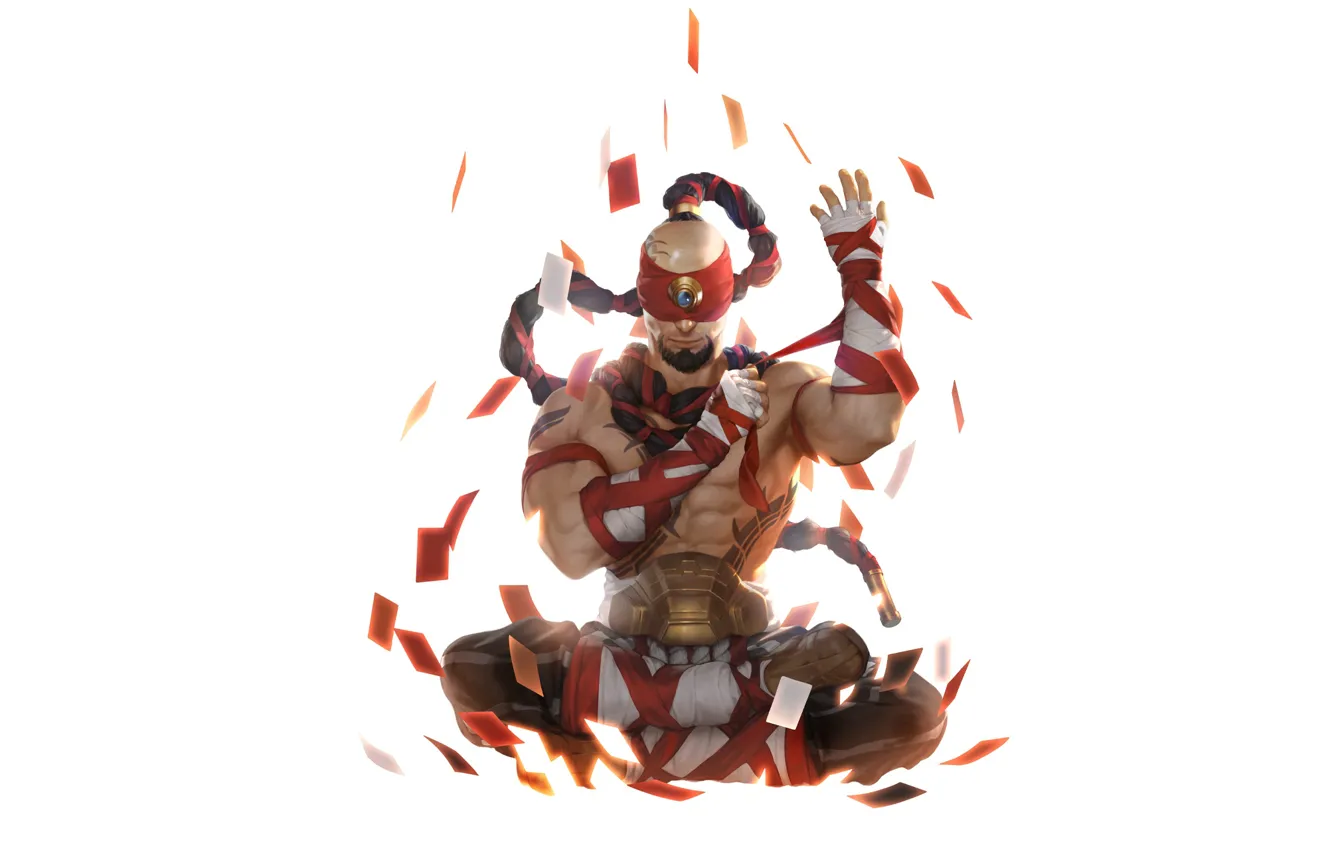 Photo wallpaper Cyclops, Lee Sin, Legends of Runeterra