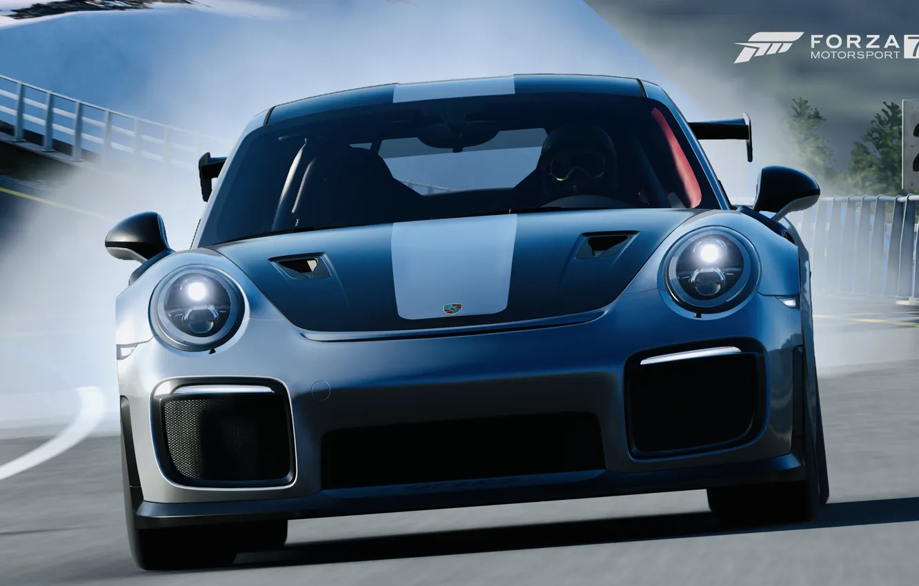 Wallpaper HDR, 911, Porsche, game, GT2 RS, FM7, UHD, Forza Motorsport 7