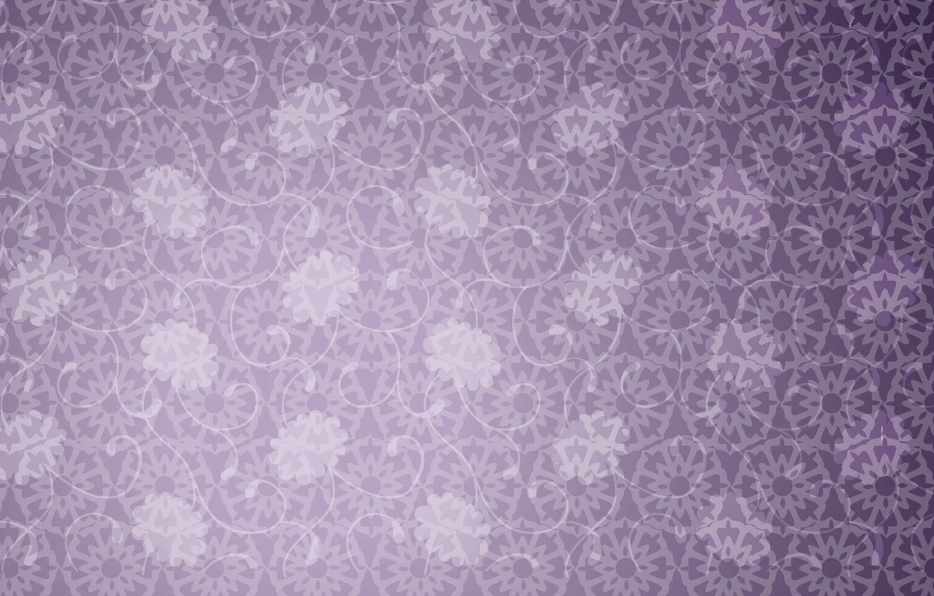 Photo wallpaper purple, flowers, pattern, color
