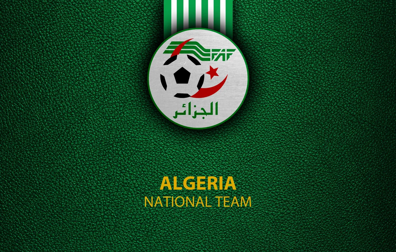 Photo wallpaper wallpaper, sport, logo, football, Algeria, National team