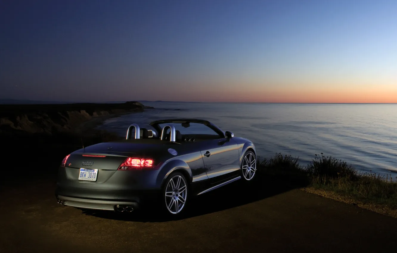 Photo wallpaper Audi, roadster, us-spec