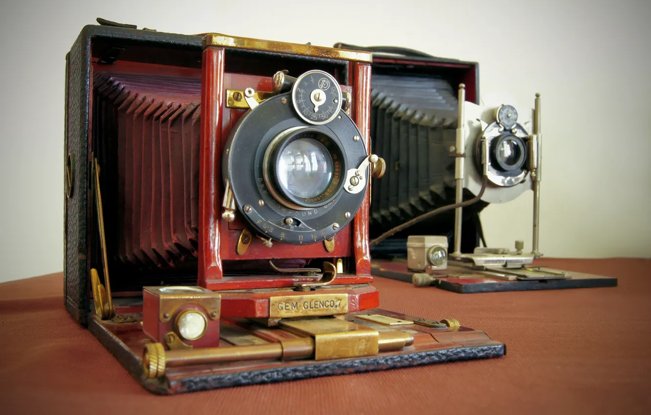Photo wallpaper background, lens, case, shutter, easy smooth, aperture, focusing and if exposure meter device, large-format cameras