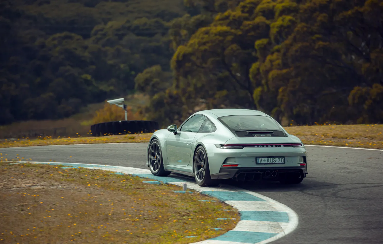 Photo wallpaper 911, Porsche, supercar, Porsche 911 GT3, rear view, Porsche 911 GT3 70 Years Porsche Australia …