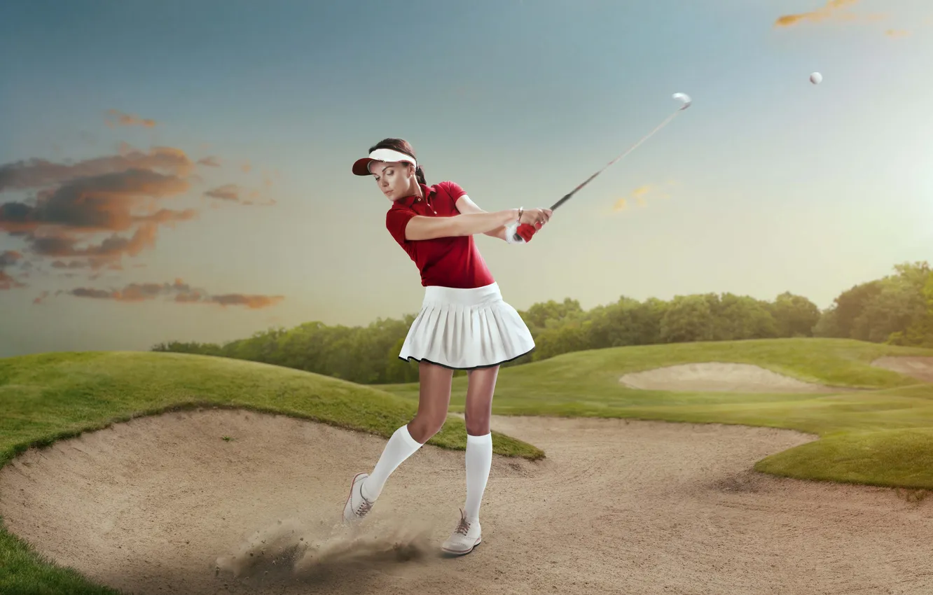 Photo wallpaper golf, professional, player