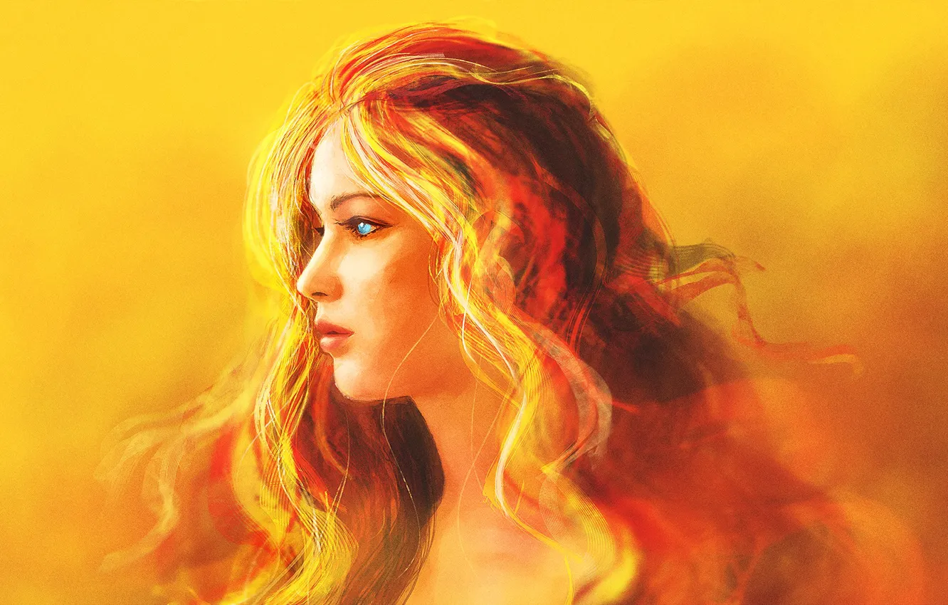 Photo wallpaper art, Jennifer Lawrence, Katniss Everdeen, The hunger games: catching fire, The Hunger Games: Catching Fire