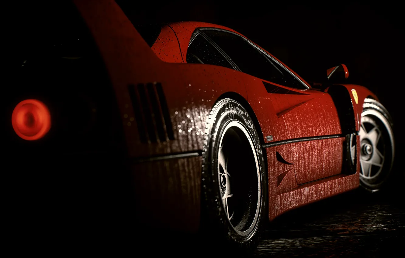 Photo wallpaper auto, drops, lights, cars, Need for Speed, racing, 2016