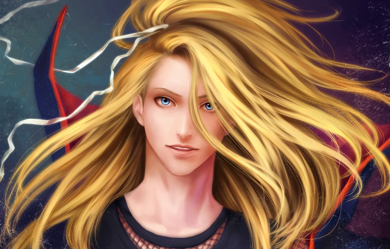 Photo wallpaper hair, art, tape, guy, Naruto, Zetsuai89, Deidara