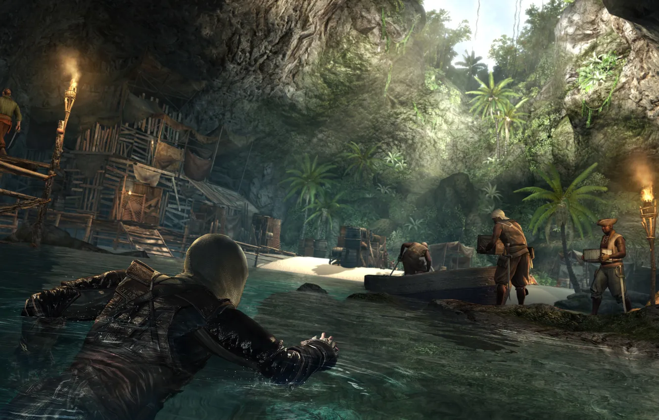 Photo wallpaper pirate, assassin, Edward Kenway, Assassin’s Creed IV: Black Flag