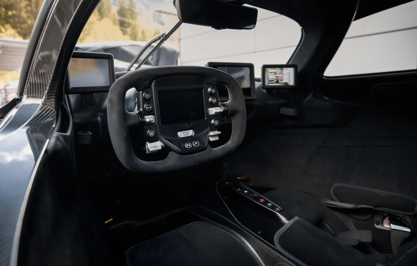 Photo wallpaper Aston Martin, interior, supercar, Supercar, Valkyrie, the only instance, Aston Martin Valkyrie, 2022