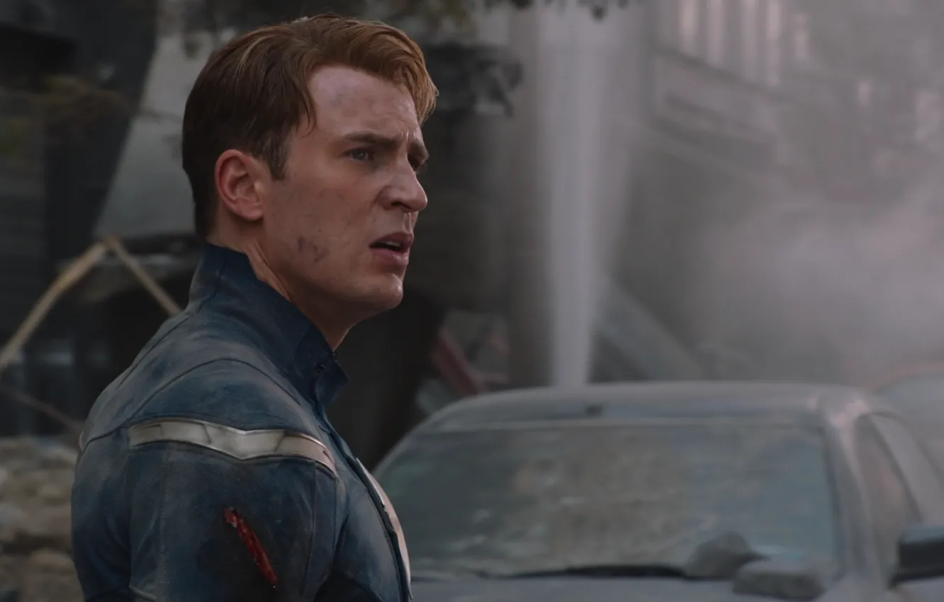Photo wallpaper Captain America, The Avengers, Steve Rogers